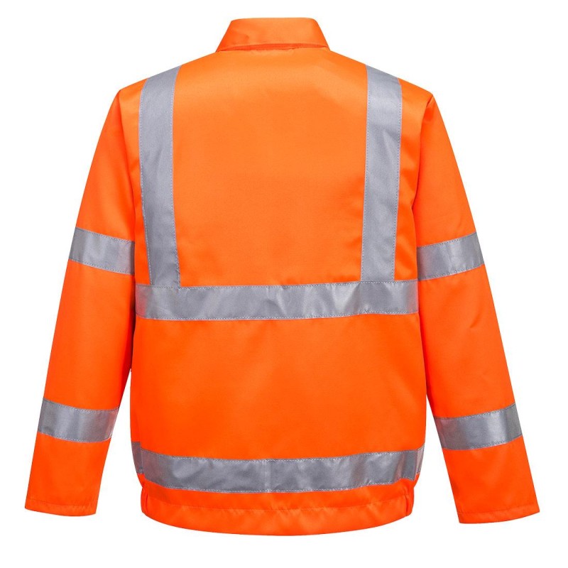 High Visibility polycotton jacket RIS - RT40 High Visibility polycotton jacket RIS - RT40