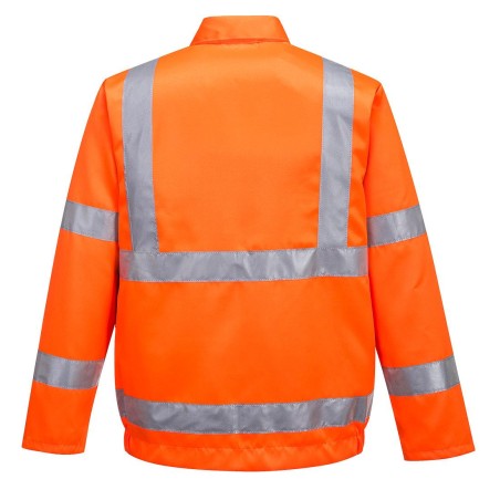 High Visibility polycotton jacket RIS - RT40