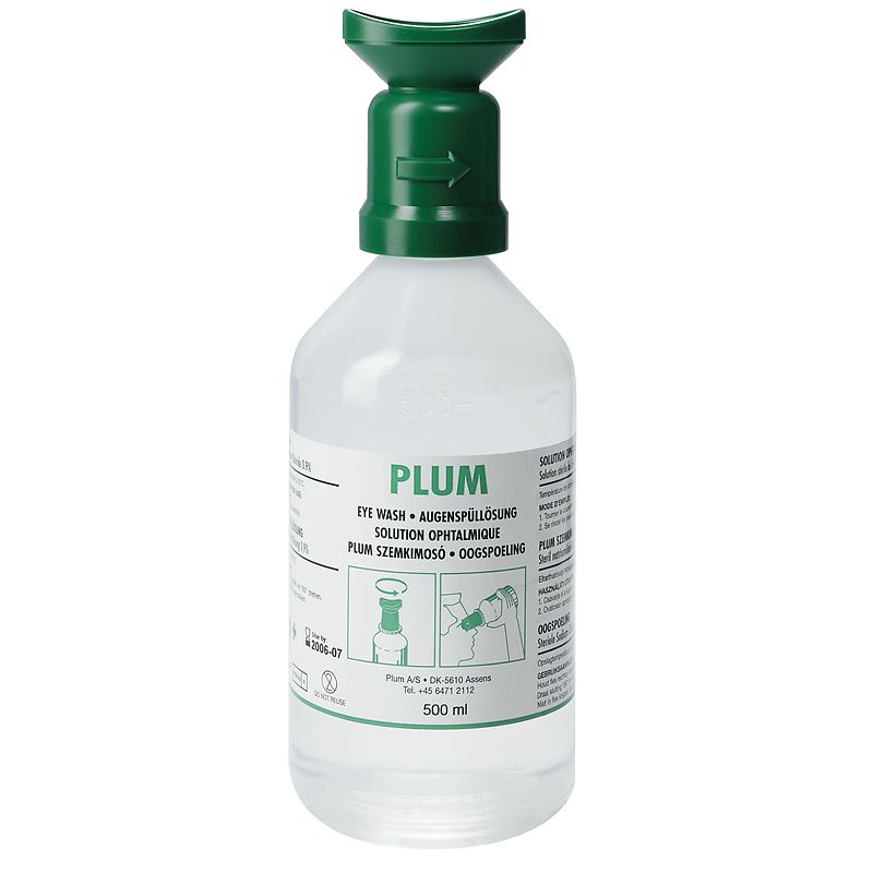 Rince-oeil PLUM solution stérile 500 ml - 60115 - COVERGUARD