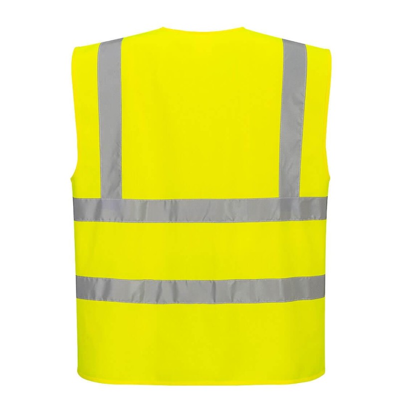 High Visibility zipped band & brace vest - C375 High Visibility zipped band & brace vest - C375