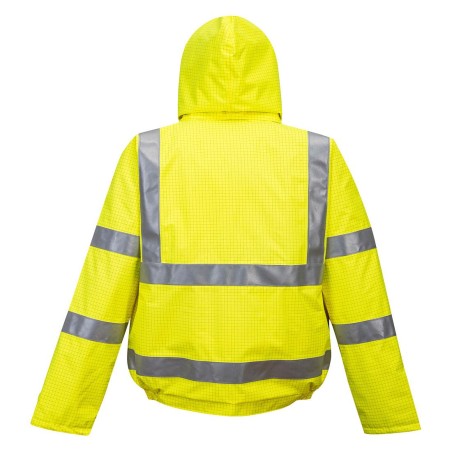 Bizflame rain High Visibility antistatic FR bomber jacket - S773