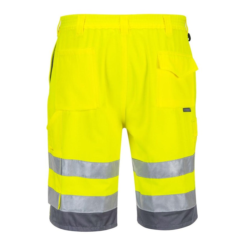 Hoge Zichtbaarheid polykatoen korte broek - E043 Hoge Zichtbaarheid polykatoen korte broek - E043