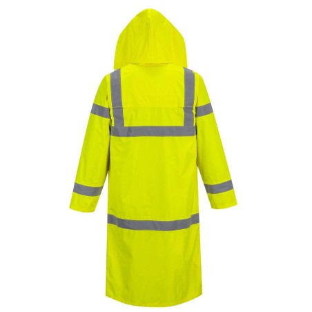 High Visibility rain coat 122 cm - H445