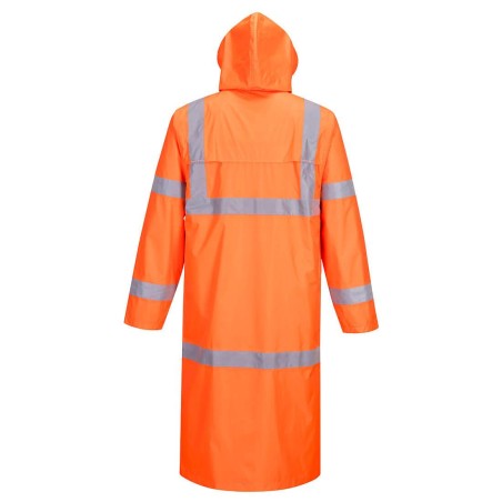 High Visibility rain coat 122 cm - H445