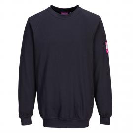 Flame resistant anti-static long sleeves sweat-shirt - FR12