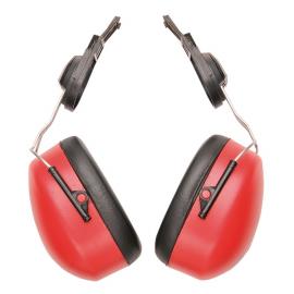 Coquilles anti-bruit Endurance clip-on rouge - PW47