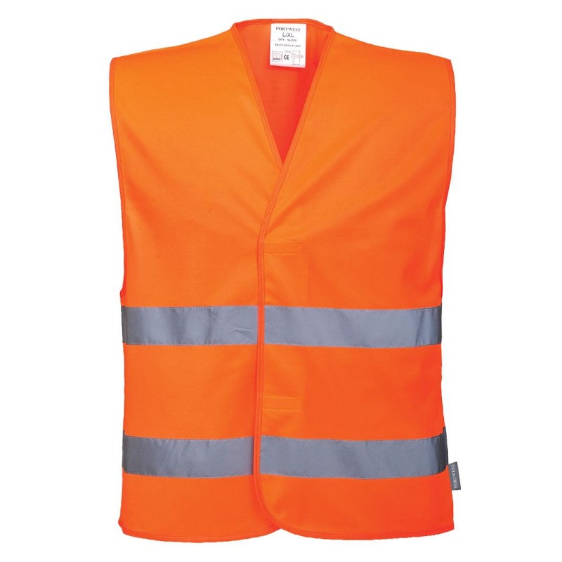 High Visibility two band vest - C474 High Visibility two band vest - C474