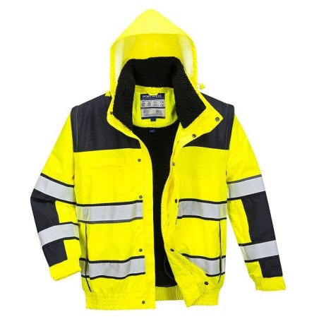 High Visibility classic bomber jacket - C466