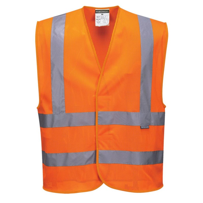 High Visibility mesh band and brace vest - C370 High Visibility mesh band and brace vest - C370