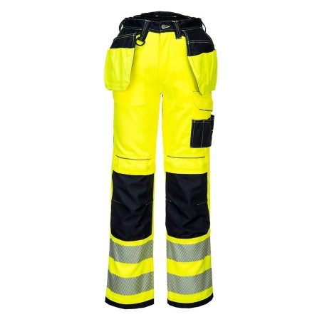 Hoge zichtbaarheid werkbroek met holster pockets - T501