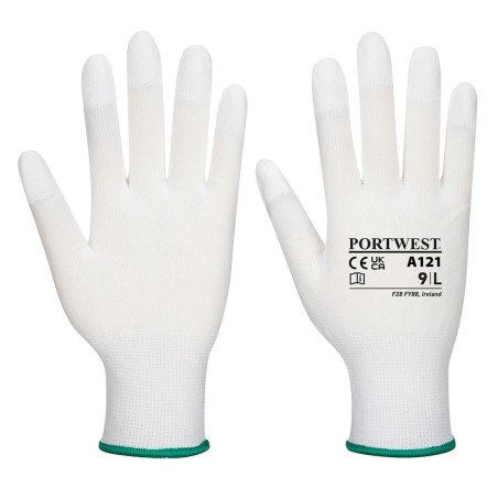 Gants nylon doigts enduits PU - A121