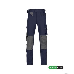 Stretch work trousers with knee pockets - IMPAX