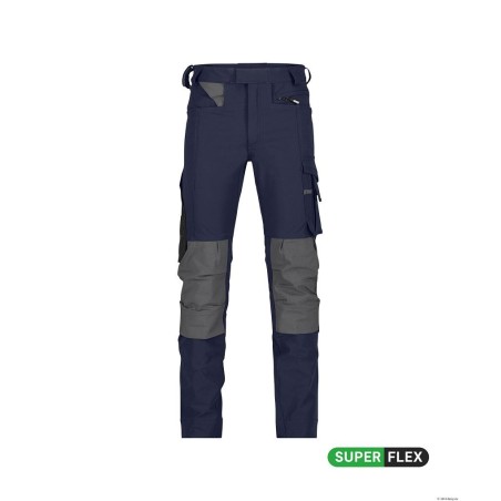 Stretch work trousers with knee pockets - IMPAX