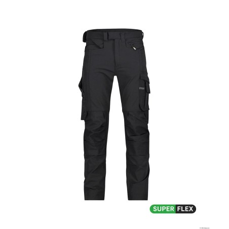 Stretch work trousers with knee pockets - IMPAX