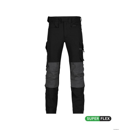 Stretch work trousers with knee pockets - IMPAX