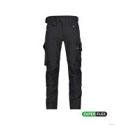 Stretch werkbroek met kniezakken - IMPAX - korte benen