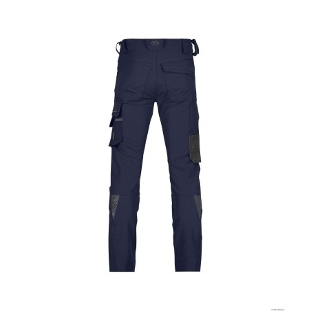 Stretch work trousers with knee pockets - IMPAX - short legs