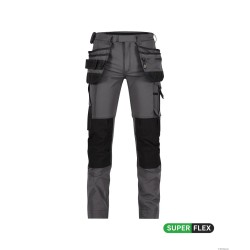 Stretch work trousers with holster pockets - MATRIX