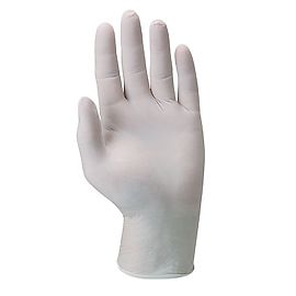 Latex gloves powdered (box of 100 pieces) - 5810