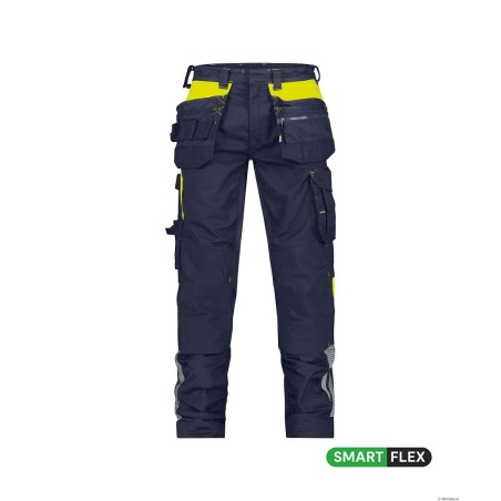 Stretch work trousers with holster pockets and knee pockets - SHANGHAI