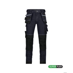 Stretch jeans with knee pockets - MELBOURNE