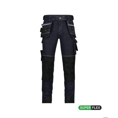 Stretch jeans with knee pockets - MELBOURNE