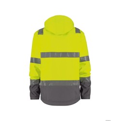 High Visibility softshell jacket - MALAGA