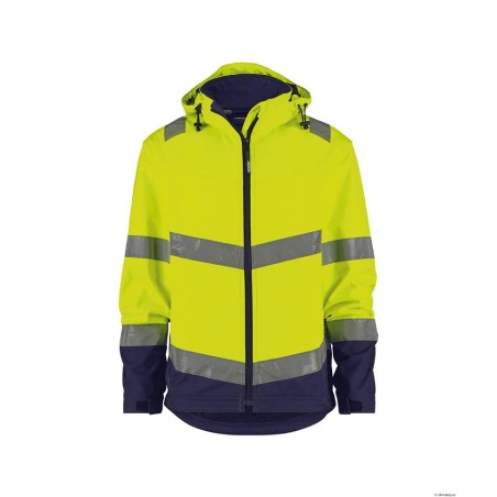 High Visibility softshell jacket - MALAGA