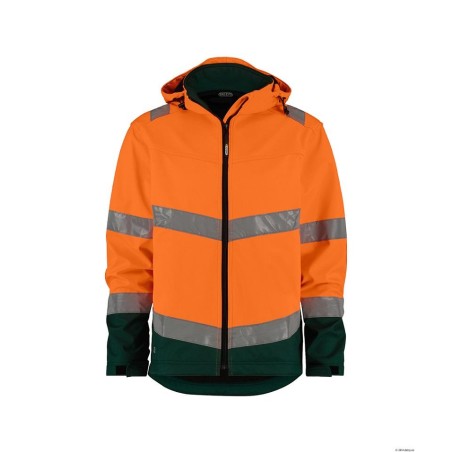 High Visibility softshell jacket - MALAGA