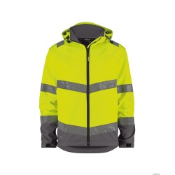 High Visibility softshell jacket - MALAGA