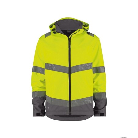 High Visibility softshell jacket - MALAGA