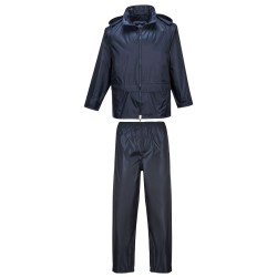 Essentials rainsuit navy -...