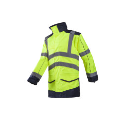 High Visibility rainjackets...