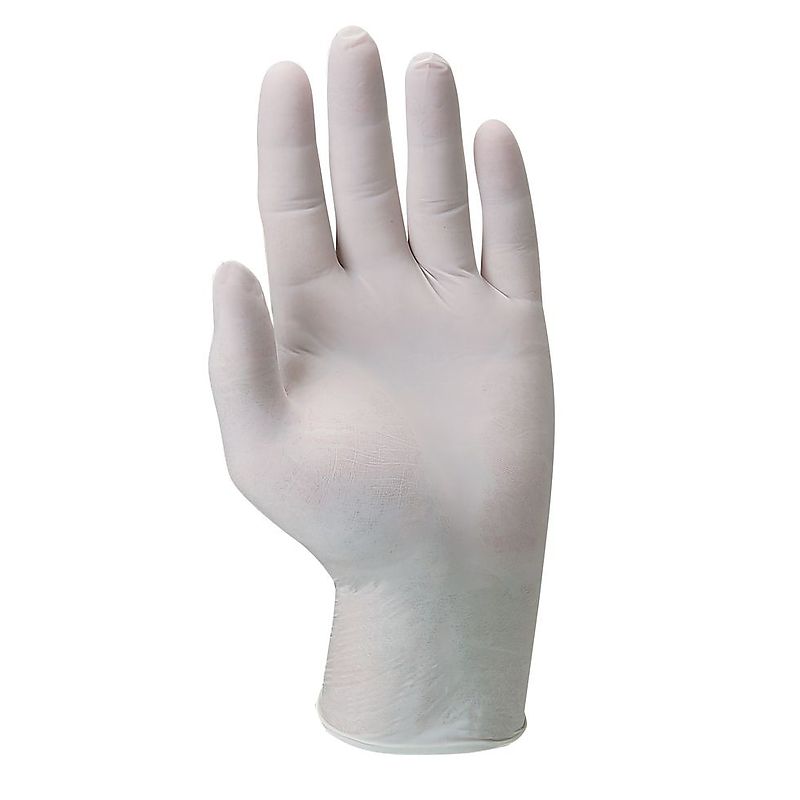 Boîte de 100 gants jetables en latex poudré taille M - prix pas cher chez  iOBURO
