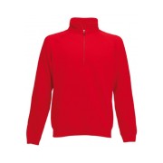 Sweat-shirt P/C zip neck 280gr