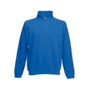 Sweat-shirt P/C zip neck 280gr