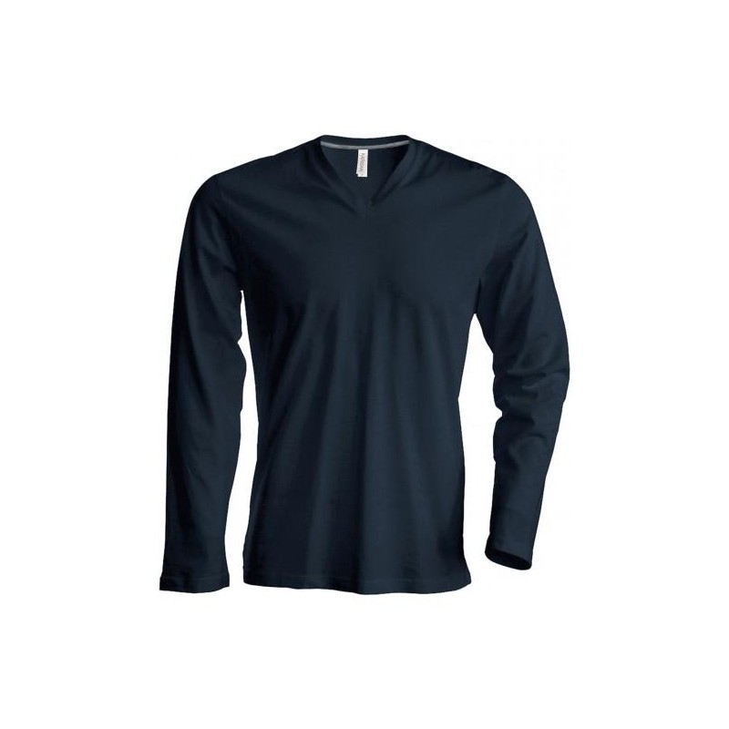 T-shirt 100% coton V-neck ML T-shirt 100% coton V-neck ML
