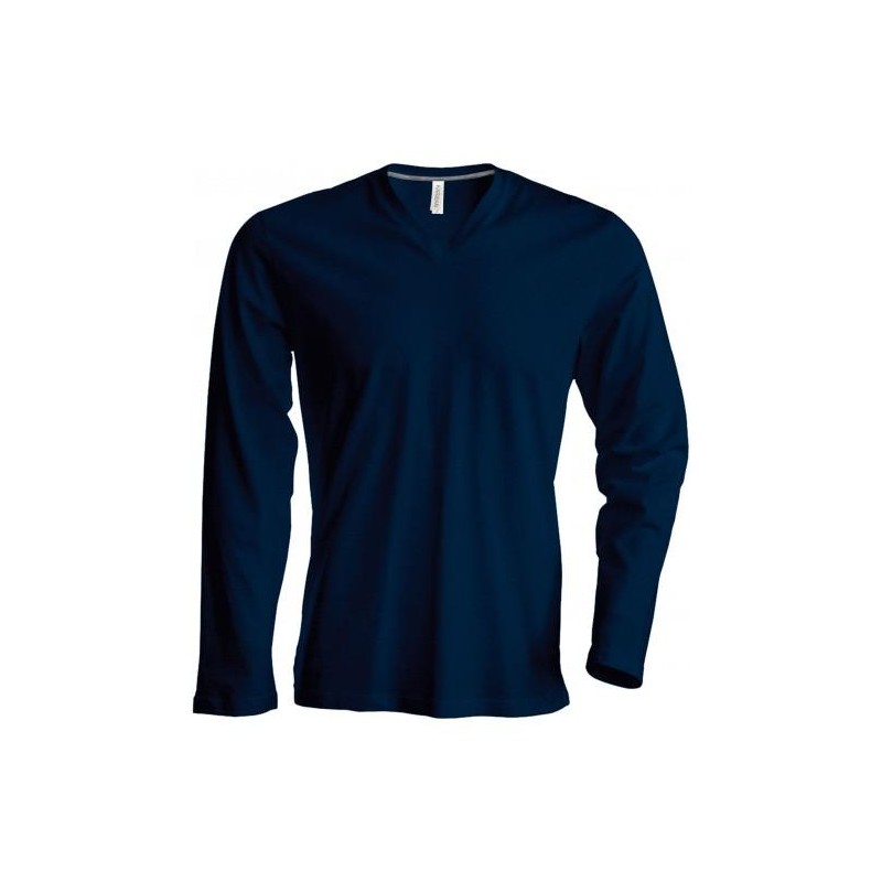 T-shirt 100% coton V-neck ML T-shirt 100% coton V-neck ML