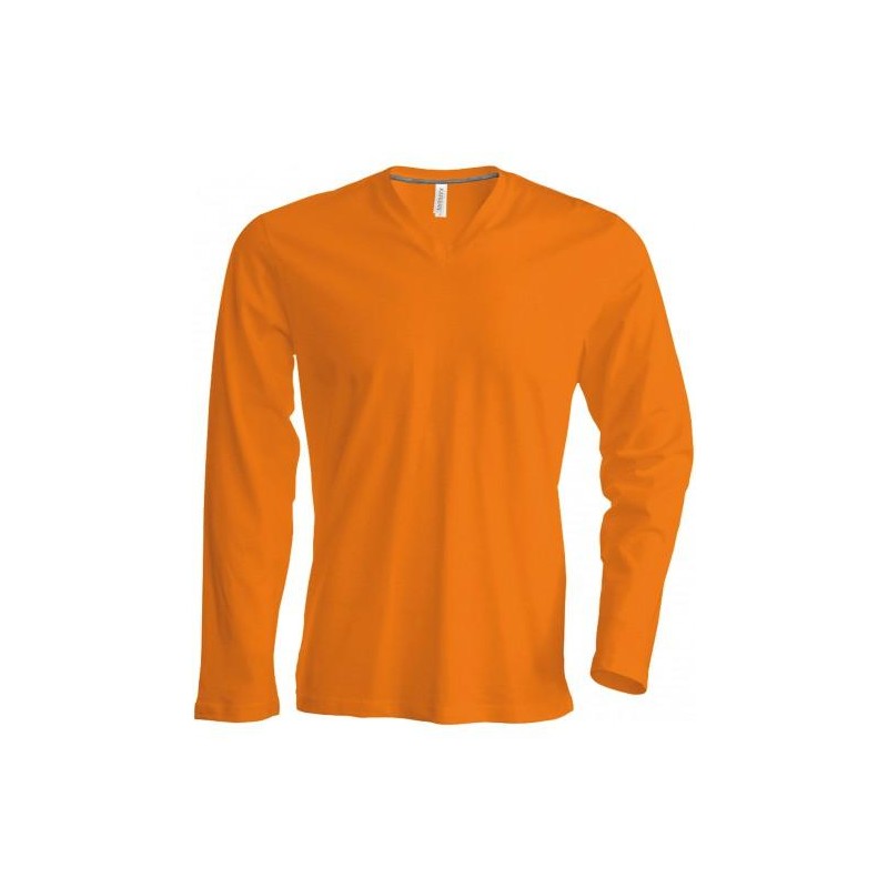 T-shirt 100% coton V-neck ML T-shirt 100% coton V-neck ML