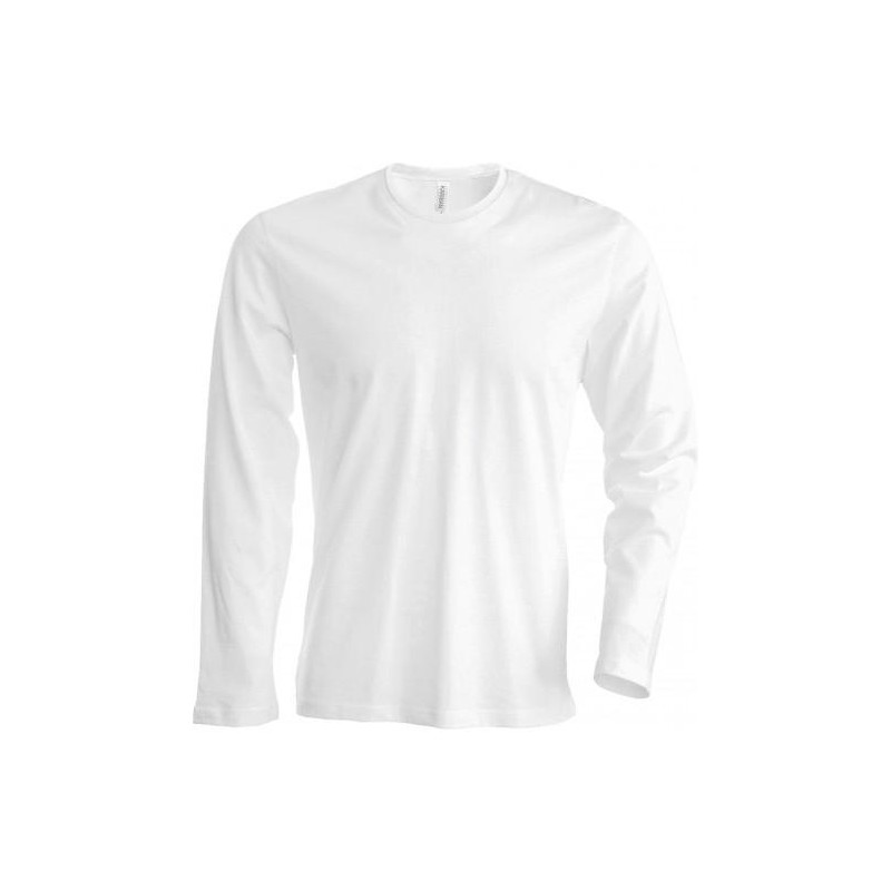 T-shirt 100% coton col rond ML T-shirt 100% coton col rond ML