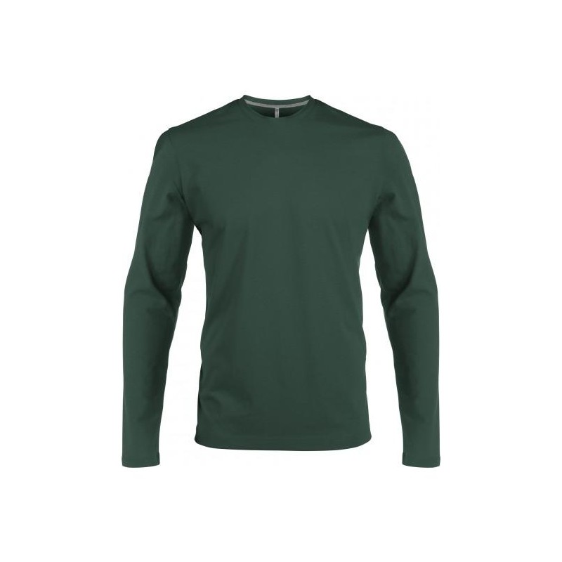 T-shirt 100% coton col rond ML T-shirt 100% coton col rond ML