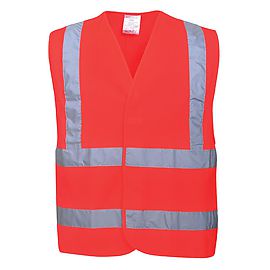High Visibility two band & brace vest - C470