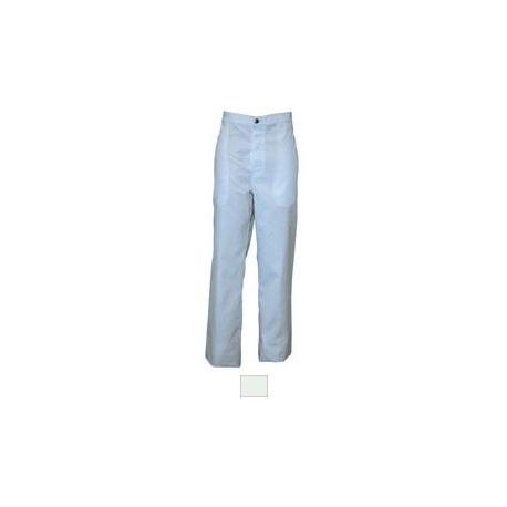 Food Work Trousers pol/cot 245gr blanc - ProSafety