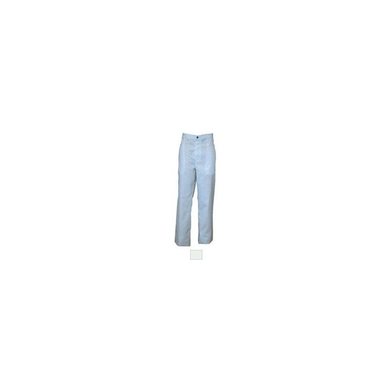 Food Work Trousers pol/cot 245gr blanc - ProSafety