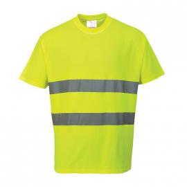 Katoen comfort Hoge Zichtbaarheid T-Shirt - S172