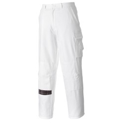 Painters trousers white - S817