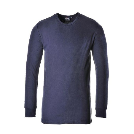 Thermal T-Shirt LS Navy - B123