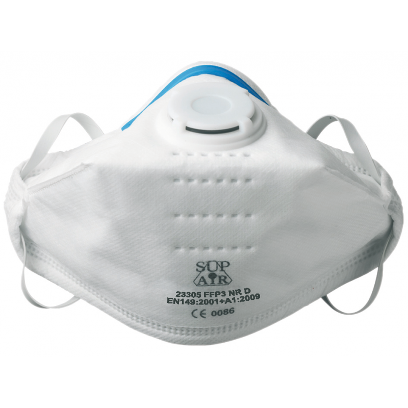 De bonne qualité Demi-masque jetable FFP3 Cup Type Nr D Grade du filtre à  poussière Respirateur de protection des adultes avec Oreillette réglable -  port - Chine Masque antipoussière, masque respirateur
