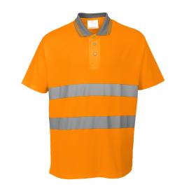 High Visibility cotton comfort polo - S171