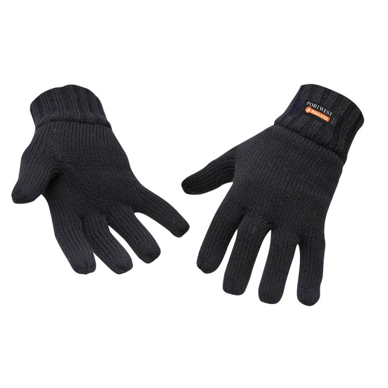 Elastisch rustig aan Vol Gebreide handschoenen gevoerd met Insulatex™ - GL13 - PORTWEST